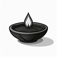 Happy Diwali diya lamp, Indian festival of lights