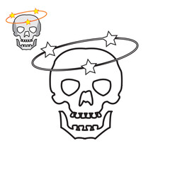 illustration of cartoon funny
