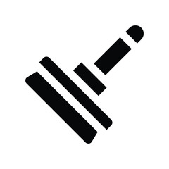 wiper icon. vector glyph icon for your website, mobile, presentation, and logo design.