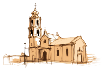 PNG Christian sanctuary drawing sketch architecture.