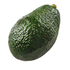 Isolated fresh Avocado