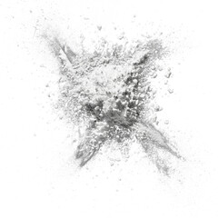 Powdered sugar sprinkled on