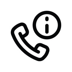 contact icon. vector line icon for your website, mobile, presentation, and logo design.