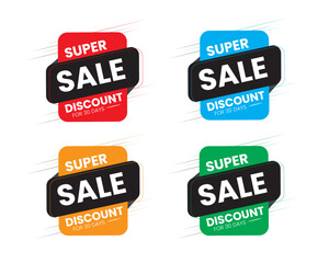 discount sale text design, typography design for sale shop