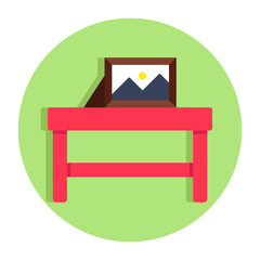 An icon design of painting