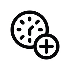 schedule icon. vector line icon for your website, mobile, presentation, and logo design.
