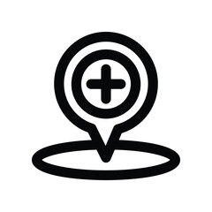 Obraz premium place holder icon. vector line icon for your website, mobile, presentation, and logo design.
