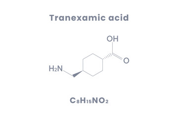トラネキサム酸の構造式