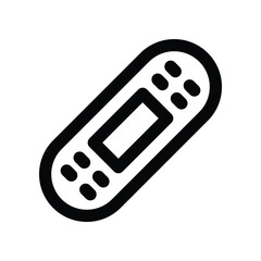 bandage icon. vector line icon for your website, mobile, presentation, and logo design.
