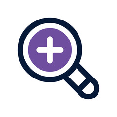 search icon. vector dual tone icon for your website, mobile, presentation, and logo design.