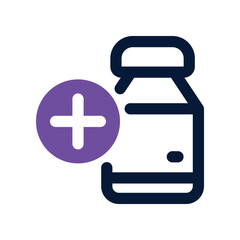 medicine icon. vector dual tone icon for your website, mobile, presentation, and logo design.