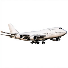 Obraz premium Jumbo Jet Isolated