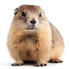 Fototapeta premium Marmot Isolated