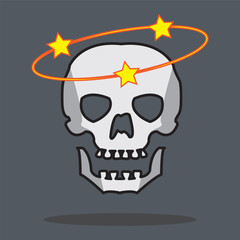 illustration of cartoon funny