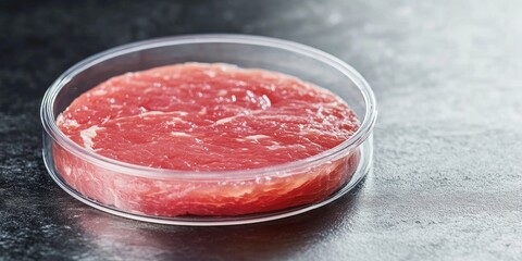 Lab-Grown Meat in Petri