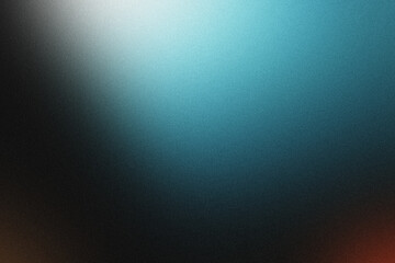 Abstract Blue Gradient Background With a Dusty Noise Grain Texture. Digital Web Design. Light Leak rough coarse Effect Overlay background. Photo overlay. Easy to add as Overlay or Screen Filter