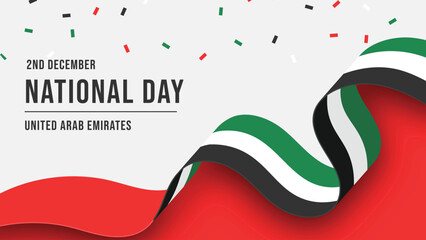 Emirate Background for United Arab Emirates National Days Celebrations