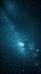 Obraz premium Dark Aesthetic Starry Night - Serene Cosmic View Phone Wallpaper