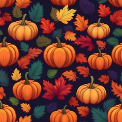 halloween pumpkins background