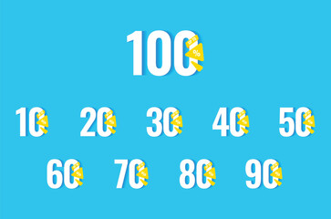 Discount Sale Design Illustration Collection Vector