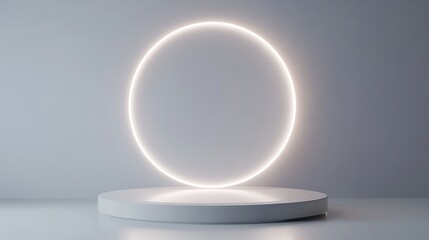 glass sphere on white background