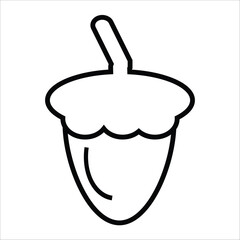 acom vector icon line template