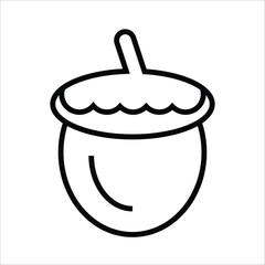 acom vector icon line template