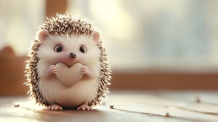 Obraz premium hedgehog on the ground