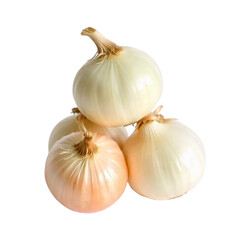 Fototapeta premium Red onion on Isolated transparent background png. generated with AI