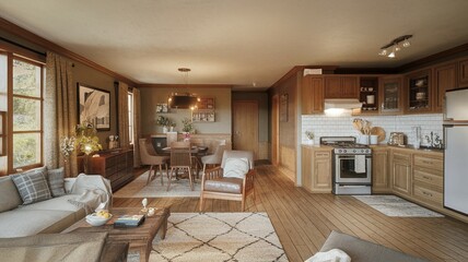 Fototapeta premium House Interior