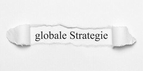 globale Strategie	