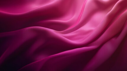 Obraz premium Gradient of soft pink fading into deep magenta, with a rich, velvety texture that feels romantic and luxurious, perfect for Valentine's themes, 4K hyperrealistic photo.
