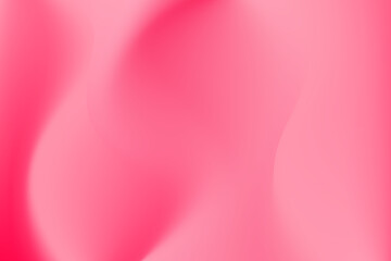 Pink waves gradient waves background, with smooth color gradation, abstract liquid texture wallpaper with copy space. Aesthetic fluid flow backdrop for presentation, poster, product display