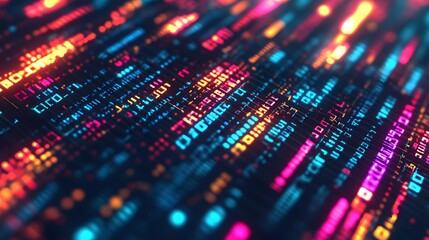 Fototapeta premium Digital Abstract Background