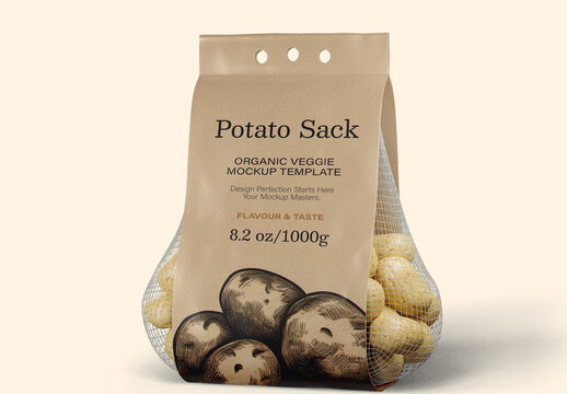 Potato Sack Mockup