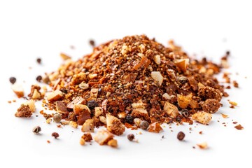 A fresh Adobo seasoning and Adobo seasoning Power isolated on white