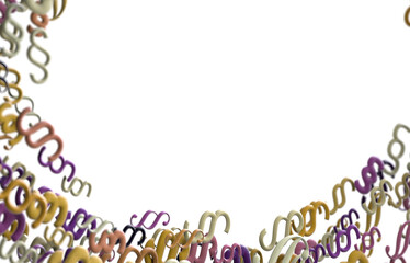 Symbol of Law and Justice 3d