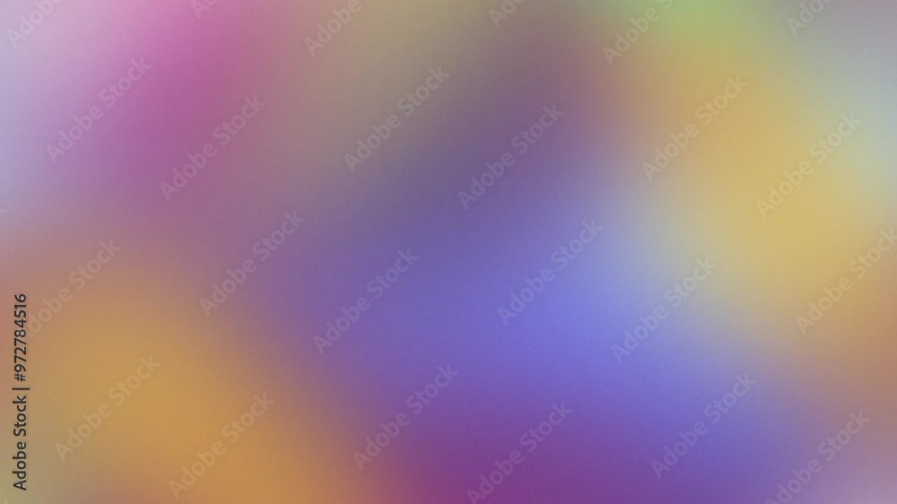 Poster Abstract colorful vibrant animation, smooth gradient presentation background, seamless loop