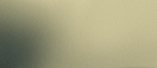 Gray beige green grainy gradient background with blazing  light yellowish-white and noise texture effect banner in the background
