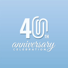 Anniversary Number Vector Design Collection2