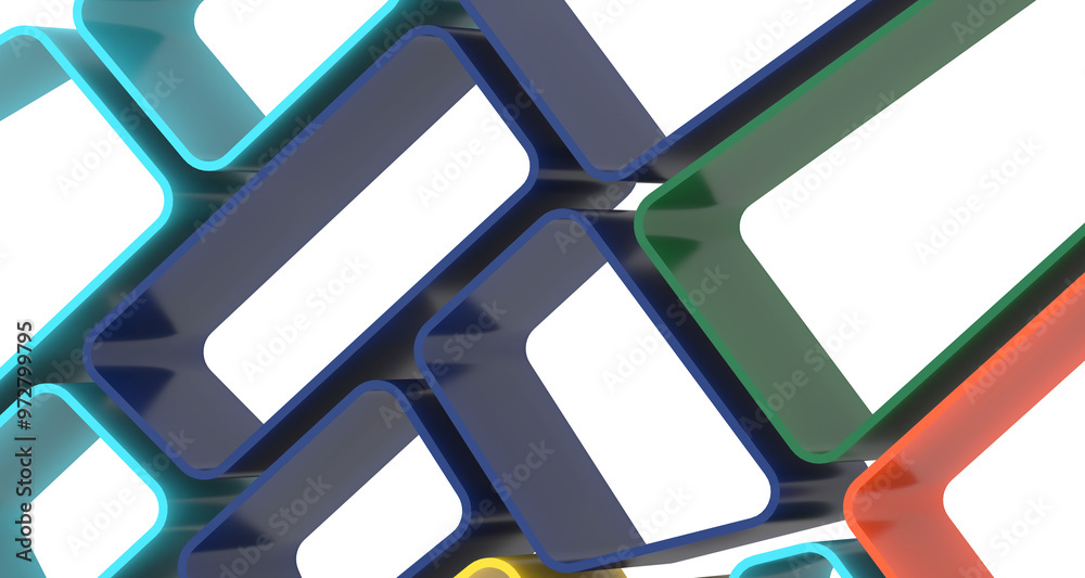 Poster background design geometric background in origami style and abstract
