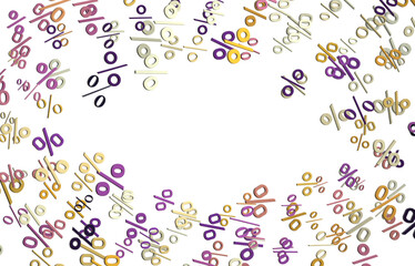 percent rain shopping digital in 3d.