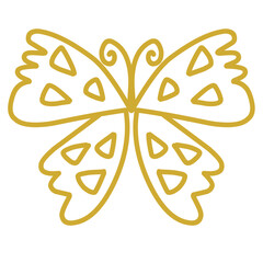 Butterfly outline 