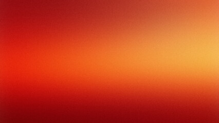 Fundo gradiente desfocado blured vermelho e laranja. Capa para poster, cartaz, apresenta&ccedil;&atilde;o de produto. Banner para website. Fundo de tela, prote&ccedil;&atilde;o de tela. Fundo texturizado com efeito ru&iacute;do.