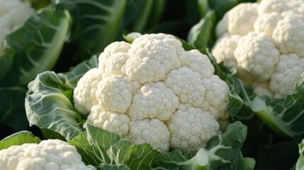 Fresh and Vibrant Cauliflower