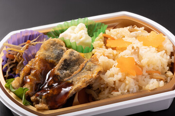 さんまの竜田揚げ　弁当