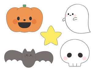 ハロウィンの可愛いイラスト