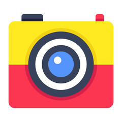 Perfect design icon of camera 