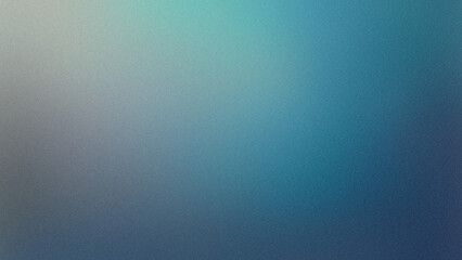 Fundo gradiente desfocado blured  azul e ciniza. Capa para poster, cartaz, apresentação de produto. Banner para website. Fundo de tela, proteção de tela. Fundo texturizado com efeito ruído.