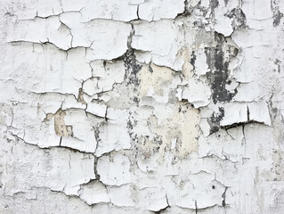 Obraz premium The wall is covered in peeling paint and has a rough texture